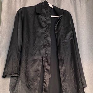 victoria’s secret button down night shirt